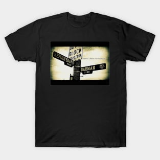 Sepulveda Boulevard & Barman Avenue, Culver City, California by Mistah Wilson T-Shirt